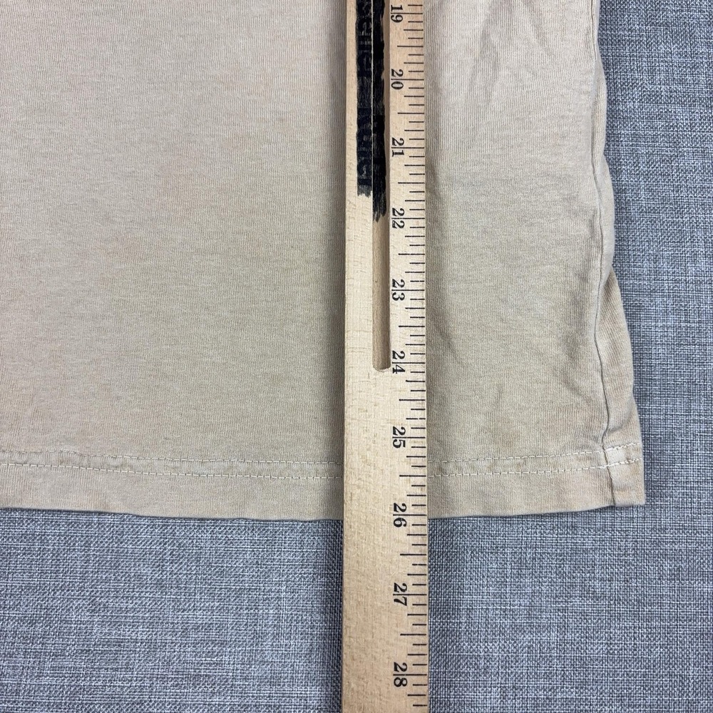 Diesel Shirt Mens Large Beige 2022 U.S. Tour Never Done Graphic Tee Cotton - Picture 8 of 15